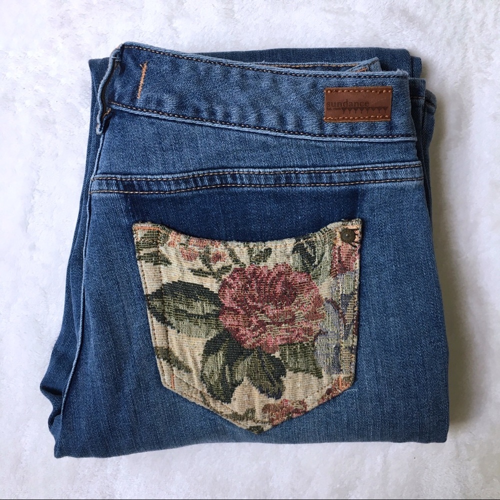 Wyatt Tapestry Slim Boyfriend Jeans by Sundance